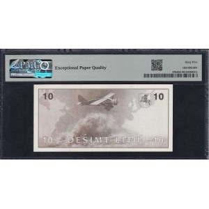 Lithuania, 10 Litu, 1991 (1993), Gem UNC 65 EPQ