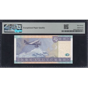 Lithuania, 10 Litu, 2007 (2008), Superb Gem UNC 67 EPQ