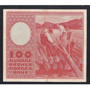 Norway, 100 Kroner, 1960, XF