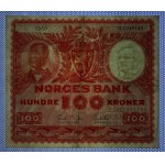 Norway, 100 Kroner, 1960, XF