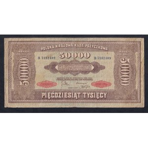 Poland, 50000 Marek Polskich, 1922, F