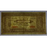 Poland, 50000 Marek Polskich, 1922, F