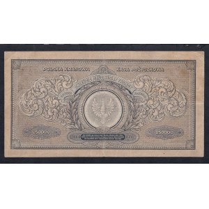 Poland, 250000 Marek Polskich, 1923, VF