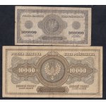 Poland, Set of 3 Banknotes, 1922-1923, F-VF