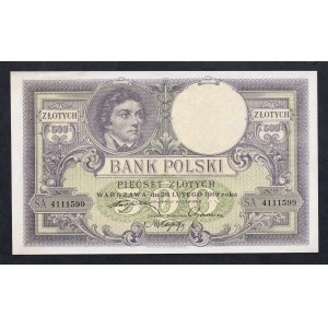 Poland, 500 Zlotych, 1919, UNC