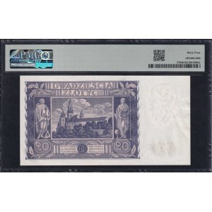 Poland, 20 Zlotych, 1936, Choice UNC 64