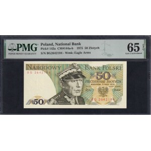 Poland, 50 Zlotych, 1975, Gem UNC 65 EPQ