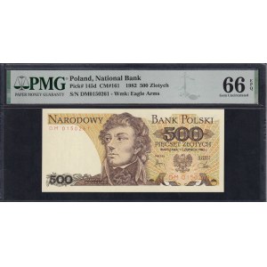 Poland, 500 Zlotych, 1982, Gem UNC 66 EPQ