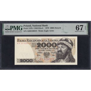 Poland, 2000 Zlotych, 1979, Superb Gem UNC 67 EPQ