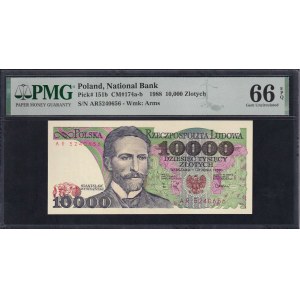 Poland, 10.000 Zlotych, 1988, Gem UNC 66 EPQ