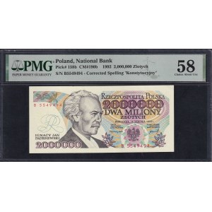 Poland, 2.000.000 Zlotych, 1992, Choice About UNC 58