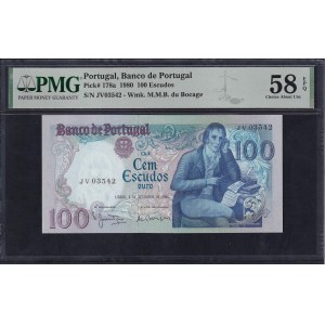 Portugal, 100 Escudos, 1980, Choice About UNC 58 EPQ