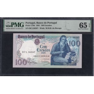 Portugal, 100 Escudos, 1981, Gem UNC 65 EPQ