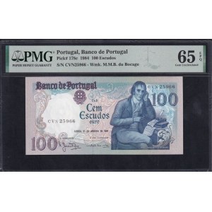 Portugal, 100 Escudos, 1984, Gem UNC 65 EPQ