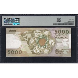 Portugal, 5000 Escudos, 1987, Choice UNC 64