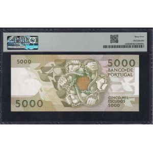 Portugal, 5000 Escudos, 1989, Choice UNC 64