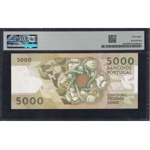 Portugal, 5000 Escudos, 1991, Choice About UNC 58