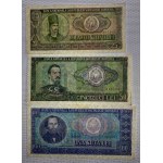 Roumanie, série de 6 billets, 1966, XF-AU