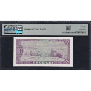 Roumanie, 10 Lei, 1966, Gem UNC 66 EPQ