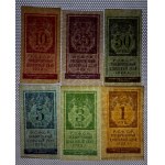 Russia, Set of 6 Banknotes, 1922, VF-UNC