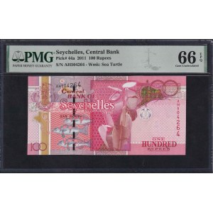 Seychelles, 100 Rupees, 2011, Gem UNC 66 EPQ