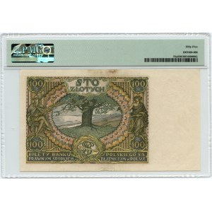 100 złotych 1934, seria AV - PMG 55