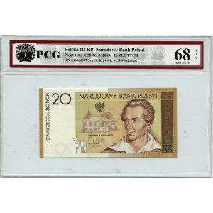 20 Gold 2009, JS 0064687, Julius Slovak, PCG 68 EPQ