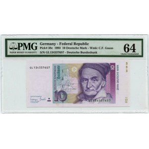 Germany, 10 marks 1993 - PMG 64