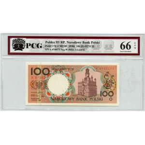 100 Gold 1990, Series A - PCG 66 EPQ
