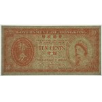 Hongkong 10 centów 1961 - PMG 67EPQ
