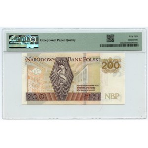 200 zloty 2021 - CY series so called: transitional, issued in 2015 and 2021- PMG 68 EPQ