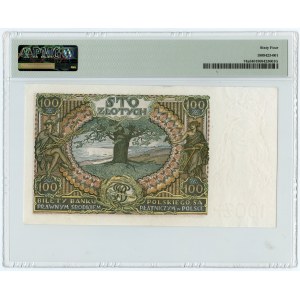 100 zloty 1932 - AS series - PMG 64