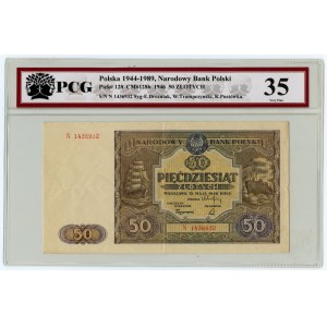 50 zloty 1946 - N series - PCG 35