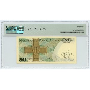 50 gold 1975, BC series - PMG 67 EPQ