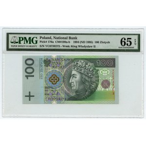 100 gold 1994, YC replacement series - PMG 65 EPQ