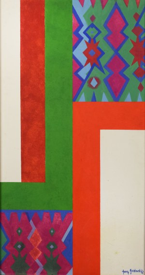 Jerzy GRABOWSKI (1933-2004), Powtórzony motyw, 1968