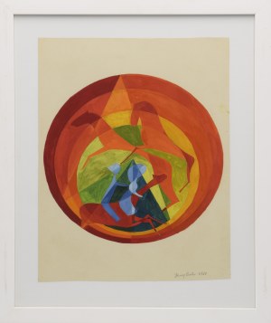 Ewa KURYLUK (ur. 1946), Geomeros XI, 1966
