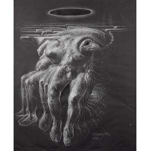 Franciszek STAROWIEYSKI (1930-2009), Nocny lot, 1982