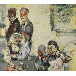 Paweł LASIK (ur. 1941), Dwa smutne bobry, 1986