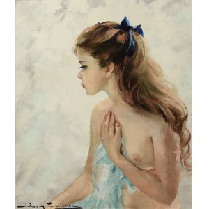 Igor TALWIŃSKI, Girl with a blue bow