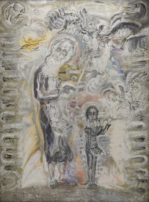 Zdzislaw LACHUR (1920-2007), Chorus, from the series: Judaica, 1996