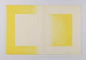 Richard ANUSZKIEWICZ (1930-2020), Kompozycja żółta odwrócona, 1970