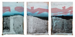 Tomasz PŁAWSKI (nar. 2000), Vodní linie (triptych), 2025
