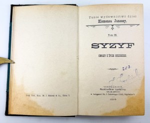 JUNOSZA Klemens - Syzyf - Warszawa 1899