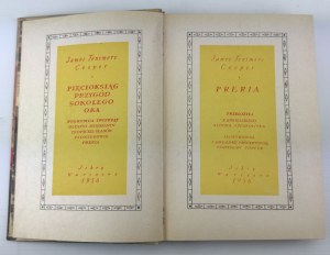 COOPER Jakób Fenimore - Pięcioksiąg przygód Sokolego Oka - Warszawa 1954-56