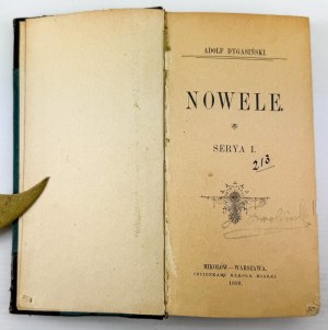 DYGASIŃSKI Adolf - Nowele - Mikolow 1899 [complete].