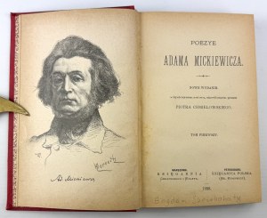 MICKIEWICZ Adam - Poezye - Warsaw 1888