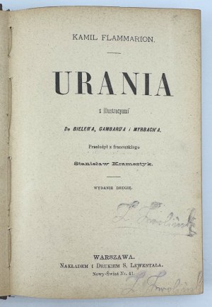 FLAMMARION Kamil - Urania - Warsaw 1898 [il. De Bieber, Gambard and Myrbach].