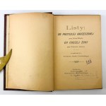 Listy do przyszłej narzeczonej przez J. Mohorta, do cudzej żony przez K. Junoszę - Warszawa 1897
