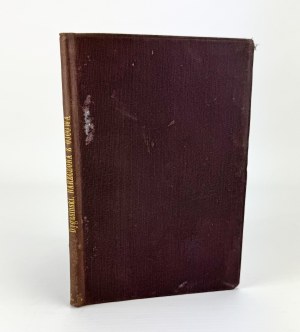 DYGASIŃSKI Adolf - Narzeczona z Ojcowa - Warsaw 1896 [first edition].